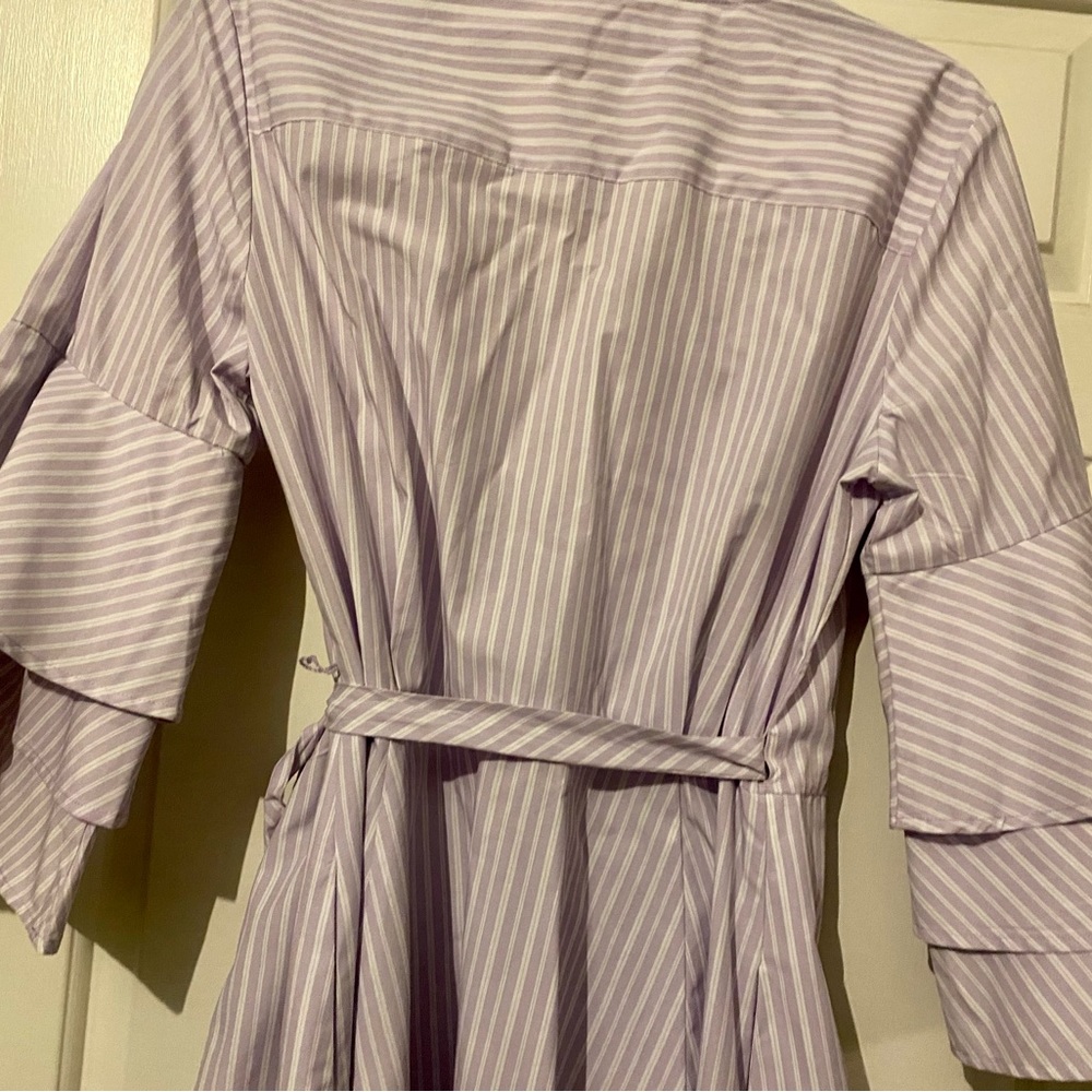 MIDI wrap dress
